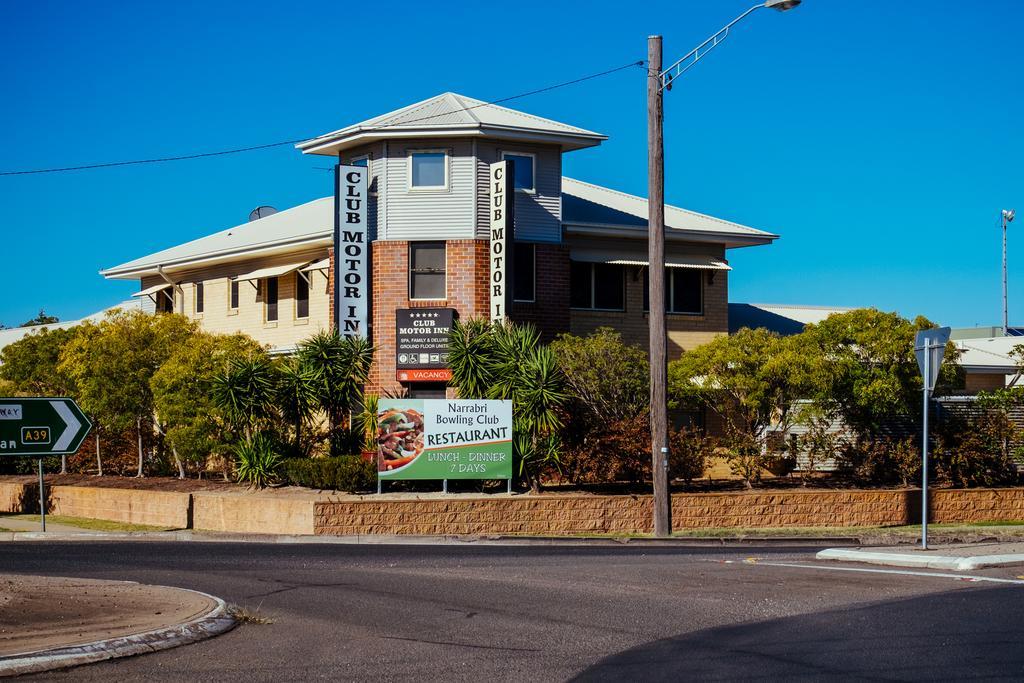 Club Motor Inn Narrabri Eksteriør bilde